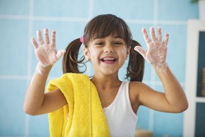 Teaching Kids to Wash Hands